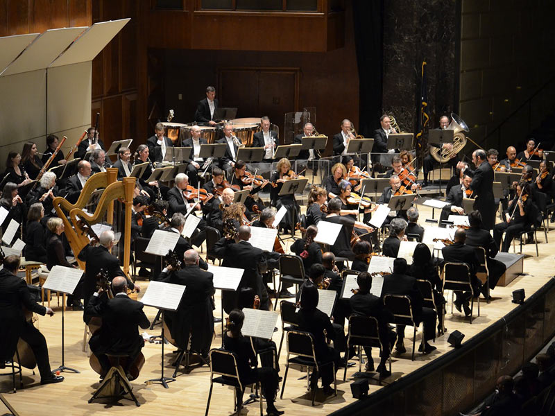 Image of an orchestra performance